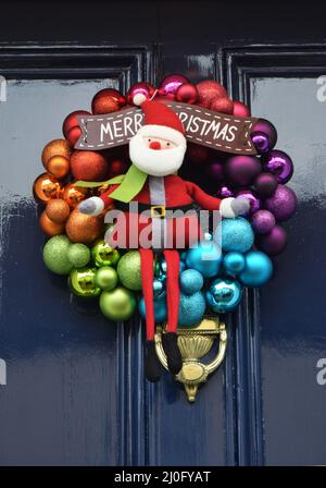 chrismas wreath Stock Photo