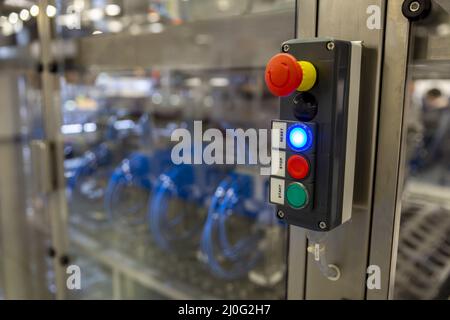 Start Stop Reset buttons Stock Photo