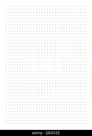 graph paper printable dotted grid paper on white background geometric abstract dotted transparent illustration with dots for school notebook diary stock vector image art alamy