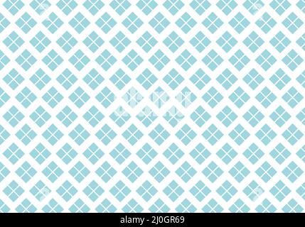seamless pattern with blue color diamond shape background Stock Vector