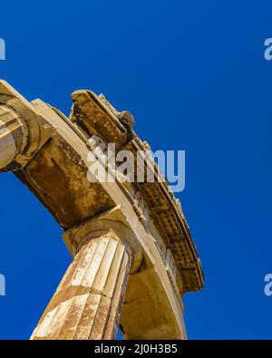 Delfos Oracle, Peloponese, Greece Stock Photo