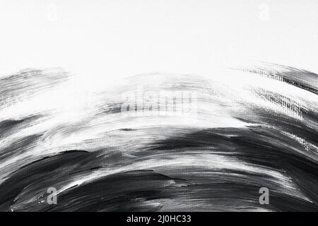 art gray monochrome painted bacground texture Stock Photo
