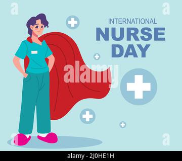International Nurse day Stock Vector
