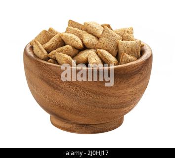 Sweet corn pads isolated on white background Stock Photo