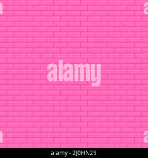 Abstract background texture light pink colorful brick wall building wallpaper art graphic design pattern seamless vector illustration Stock Vector