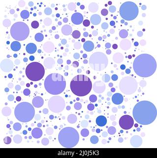 Random circles vector pattern, texture - stock vector illustration, clip-art graphics Stock Vector