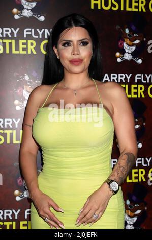Larissa Lima Visits "Larry Flynt's Hustler Club - Las Vegas" Las Vegas