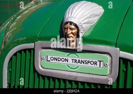 EAST GRINSTEAD, WEST SUSSEX, UK - APRIL 26 : East Grinstead Vintage Bus Rally in East Grinstead West Sussex on April 26, 2009 Stock Photo