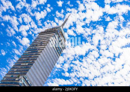 Torre Latinoamericana skyscraper high building in downtown Mexico City. Stock Photo