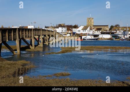 SHOREHAM-BY-SEA, WEST SUSSEX, UK - FEBRUARY 1 : View of Shoreham-by-Sea, West Sussex on February 1, 2010 Stock Photo
