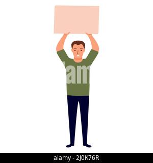 Isolated on white background. Vector flat illustration. Stock Vector