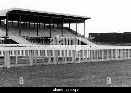 Stockton Racecourse (September 1855 - 16 June 1981), also known as Teesside Park. 17th July 1981 Stock Photo