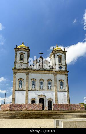 Church of Our Lord of Bonfim in the city of Salvador in Bahia. Stock Photo