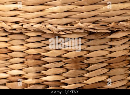 Wicker basket Stock Photo