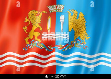 Ivanovo state - Oblast -  flag, Russia Stock Photo