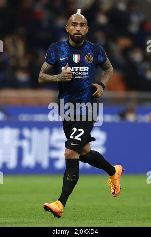 Vidal Inter Arturo Vidal of Fc Internazionale looks on during the Serie A match ...