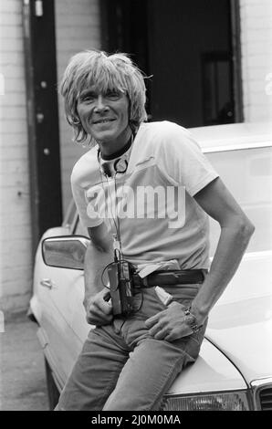 Singer Billy Fury is back rehearsing new tunes. Pictured outside the ...