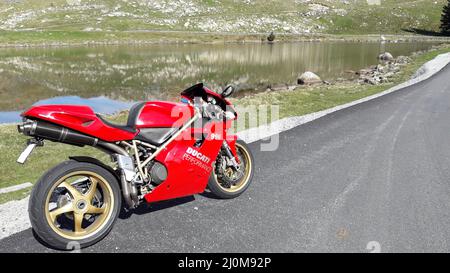Beautiful Ducati 996 1999 model Stock Photo