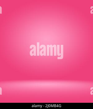 Photographic Pink Gradient backdrop Background Stock Photo