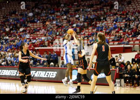 Bloomington, United States. 19th Mar, 2022. Kentucky Wildcats guard Jazmine Massengill (3) plays against Princeton during round 1 of the NCAA 2022 Division 1 Women's Basketball Championship, at Simon Skjodt Assembly Hall in Bloomington. Princeton beat Kentucky 69-62. Credit: SOPA Images Limited/Alamy Live News Stock Photo
