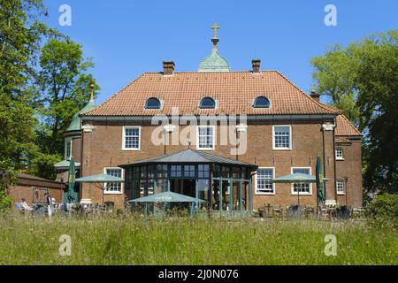 Sielhof, Neuharlingersiel, Wangerland, East Frisia, Lower saxony, Germany, Europe Stock Photo