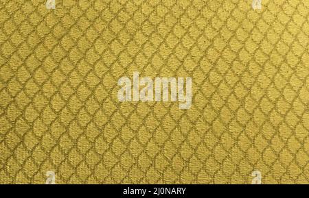 Linen fabric rough texture. Christmas canvas for textiles, clothing, interior, creativity in Scandinavia, Provence, rustic style Stock Photo