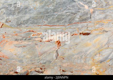 Detailed structure of marble in natural patterned. Stock Photo