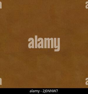 Natural brown leather texture surface on macro. Seamless square background. Stock Photo