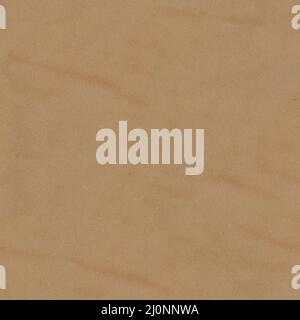 Tan leather texture. Seamless square tile ready. Stock Photo