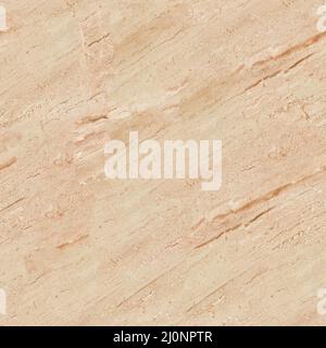 Beige marble patterned background. Seamless square texture, tile ready. Stock Photo