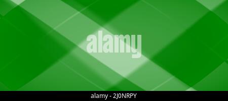 Abstract background banner 8K green, black, white, gray ray, laser, fog, stripes, grid, square, gradient Stock Photo