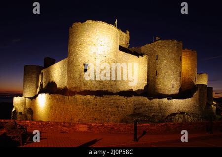 Harlech Castle, North Wales Stock Photo