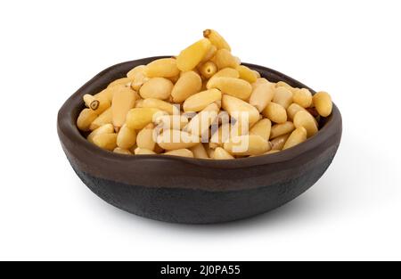 Pine nuts Stock Photo
