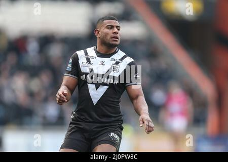 Joe Lovodua (14) of Hull FC during the game Stock Photo