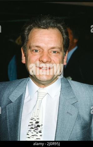 David Jason attends the TV & Radio Industries Club Awards held at Grosvenor House Hotel. 17th April 1984. Stock Photo