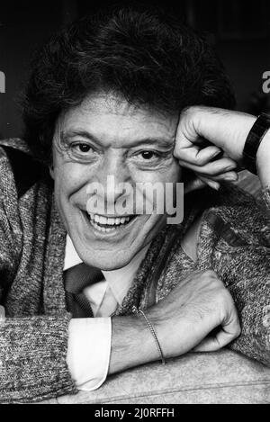 Lionel Blair pictured at home. 19th October 1983. Stock Photo