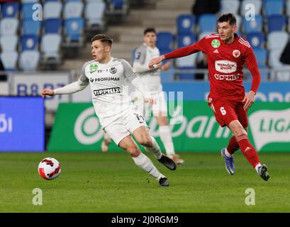 BUDAPEST, HUNGARY - MARCH 6: Jasmin Mesanovic of Kisvarda Master