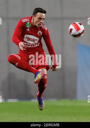 BUDAPEST, HUNGARY - MARCH 6: Jasmin Mesanovic of Kisvarda