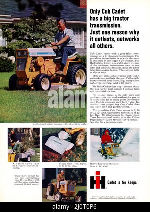 Vintage 17 February 1969 'Sports Illustrated' Magazine Advert, USA Stock Photo