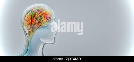 Human Imagination Conceptual Image Stock Photo