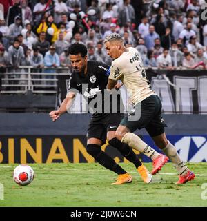 SP - Braganca Paulista - 05/05/2022 - COPA LIBERTADORES 2022, BRAGANTINO X  VELEZ SARSFIELD - CLEITON Bragantino's goalkeeper during a match against  Velez Sarsfield at Nabi Abi Chedid stadium for the Copa