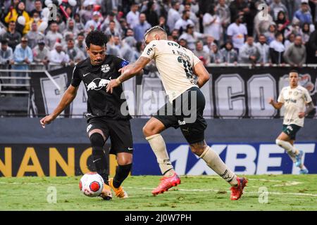 SP - Braganca Paulista - 05/05/2022 - COPA LIBERTADORES 2022, BRAGANTINO X  VELEZ SARSFIELD - CLEITON Bragantino's goalkeeper during a match against  Velez Sarsfield at Nabi Abi Chedid stadium for the Copa