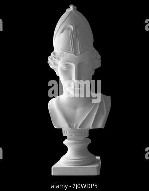 Minerva roman goddess of wisdom and strategic warfare, justice, law, victory, and the sponsor of arts, trade, and strategy. Anti Stock Photo