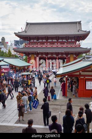 Senso-ji Buddhist temple located in Asakusa. Tokyo, Japan Stock Photo