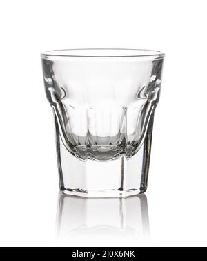 Glass on a white background Stock Photo