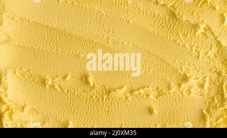 Flat lay monochrome ice cream close up. High quality beautiful photo concept Stock Photo