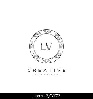 LV Initial Letter Flower Logo Template Vector premium vector Stock Vector  Image & Art - Alamy