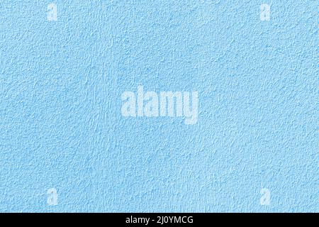 Blue stucco texture. Designer interior background. Abstract architectural surface. Stock Photo
