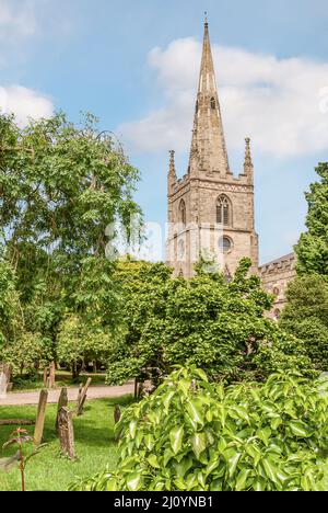 St Nicholas Church, Warwick, Warwickshire, England Stock Photo
