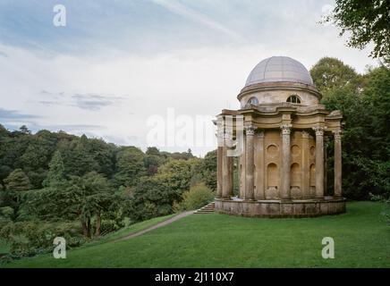 Stourhead Garden, Apollotempel Stock Photo